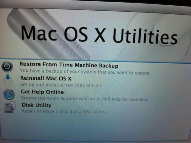 disk utility for mac os x