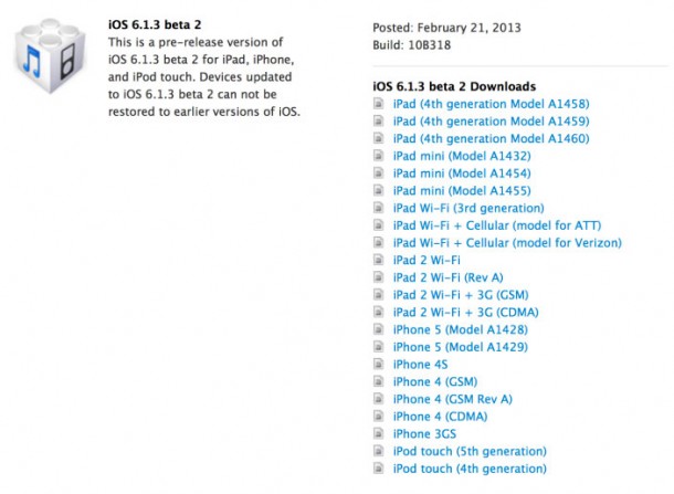apple-releases-ios-6-1-3-beta-2-to-developers-for-ipad-iphone-and-ipod-touch_1