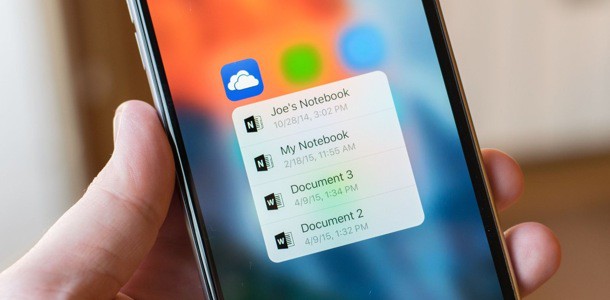 onedrive-iphone-update-adds-3d-touch-support-and-more-0