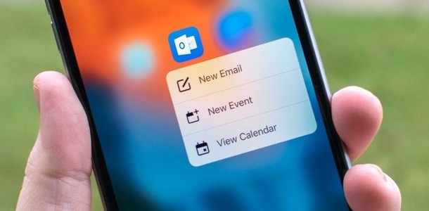 outlook-iphone-adds-3d-touch-support-0